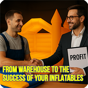 From Warehouse to the Success of Your Inflatables