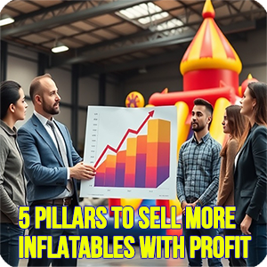 5 Pillars to Sell More Inflatables with Profit