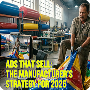 Ads That Sell: The Manufacturer's Strategy for 2026