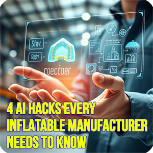 4 AI Hacks Every Inflatable Manufacturer Needs to Know