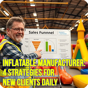 Inflatable Manufacturer: 4 Strategies for New Clients Daily