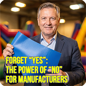 Forget “Yes”: The Power of “No” for Manufacturers